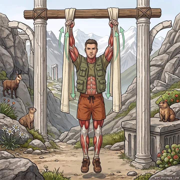 Towel hang & towel pull-up